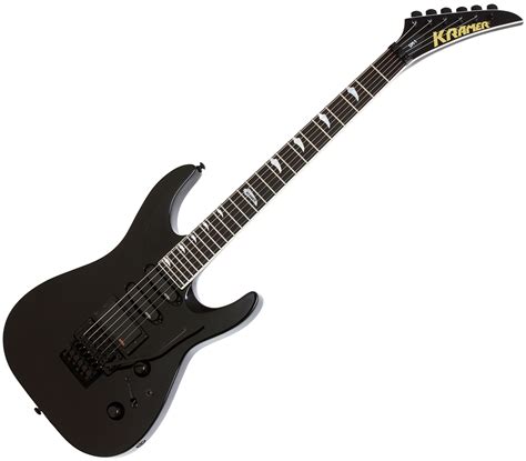 Guitare électrique solid body Kramer SM-1 EMG - black noir