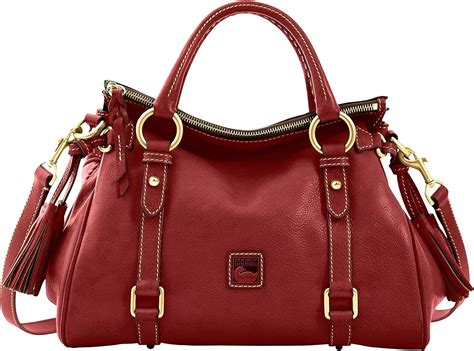 Amazon.com: Dooney & Bourke Florentine Leather Medium Tasseled Satchel ...