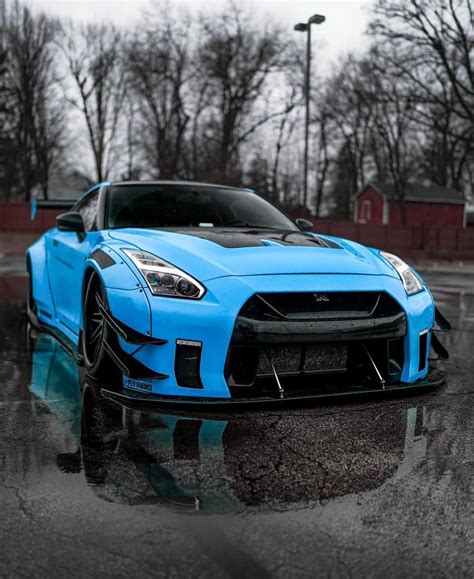 Blue Gtr Liberty Walk Wallpaper