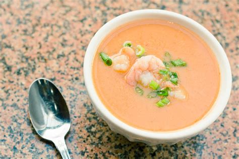 Shrimp Bisque | Traditional Seafood Soup From Louisiana, United States of America