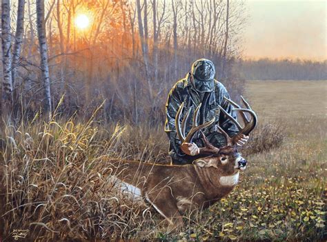 GIVING THANKS | Wildlife art, Hunting drawings, Deer painting