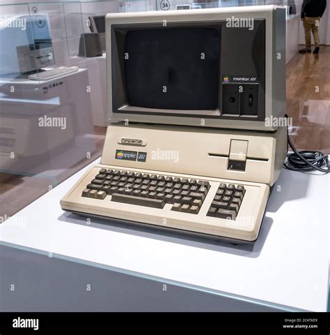 Apple III retro computer 1980 Stock Photo - Alamy