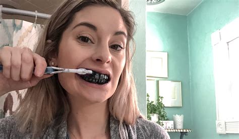 Whiter Teeth, Less Messy. A Major Charcoal Toothpaste Win!