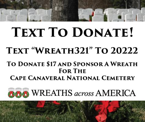 Remember-Honor-Teach - Wreaths Across America Cape Canaveral National Cemetery