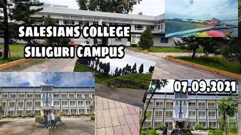 salesians college siliguri campus||vlog||departmental visit - YouTube