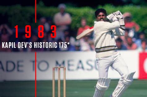 When Kapil Dev's 175 lifted India from despair, stunned Zim in 1983 WC