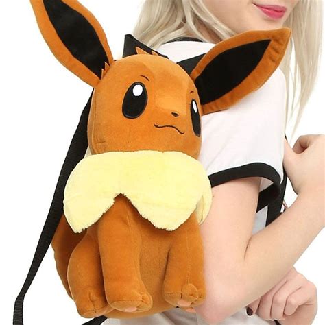 Pokemon Eevee Plush Backpack | Pokemon, Pokemon eevee, Eevee plush