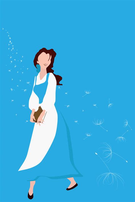 Belle Minimalist Poster by Pro-Shower-Singer on DeviantArt