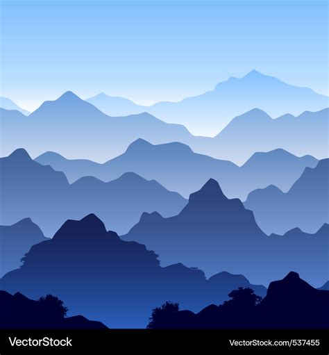 Mountain Landscape SVG