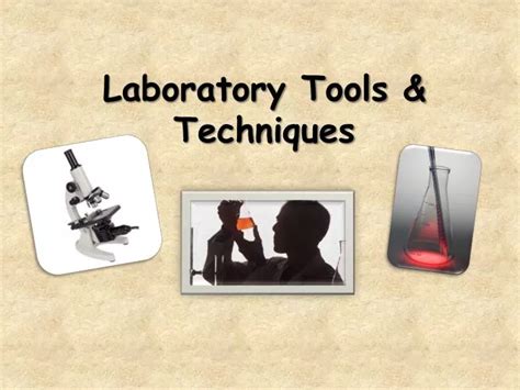 PPT - Laboratory Tools & Techniques PowerPoint Presentation, free ...