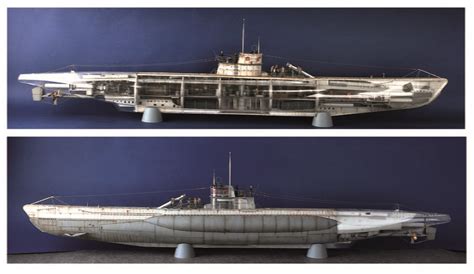 Trumpeter DKM U-Boat Type VIIC U-552 German WWII Submarine Model Kit ...