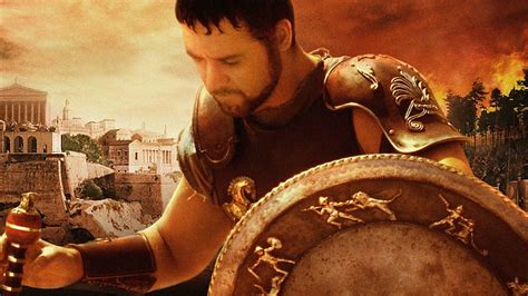 Gladiator Movie Shield Together