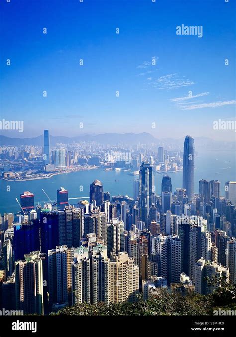 Skyline of Hong Kong Stock Photo - Alamy