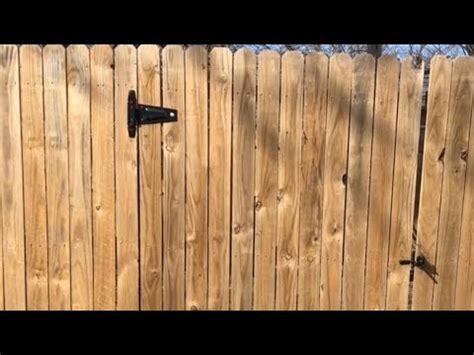 How to fix a sagging gate - Sagging wooden gate repair - YouTube