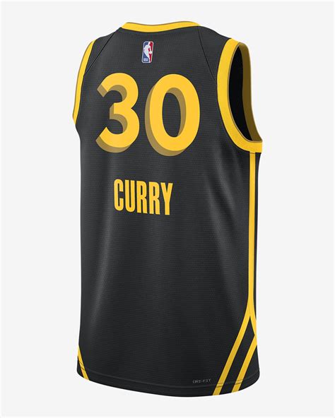 Stephen Curry Golden State Warriors City Edition 2023/24 Men's Nike Dri-FIT NBA Swingman Jersey ...