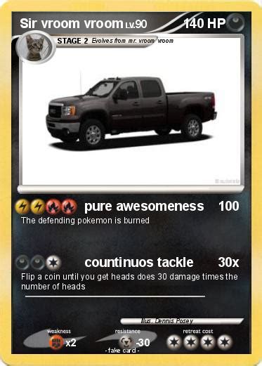 Pokémon Sir vroom vroom - pure awesomeness - My Pokemon Card