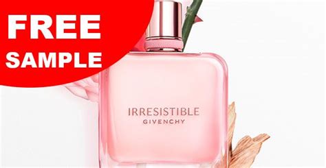 FREE Givenchy Irresistible Eau de Parfum Rose Velvet Sample