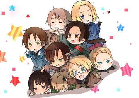 ~Chibi Axis and Allies~ - Hetalia Photo (33387151) - Fanpop