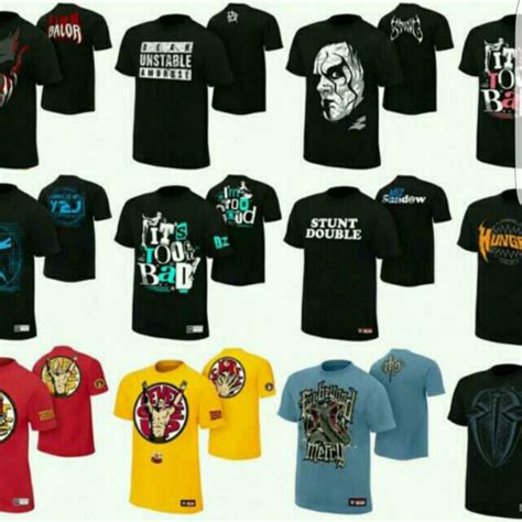 Authentic WWE tshirts, Men's Fashion, Clothes on Carousell