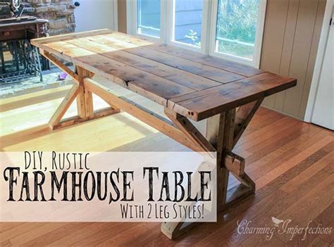 Diy Farmhouse Table With Extension - Amazadesign