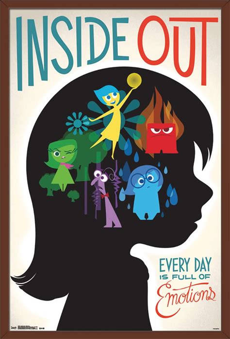 Disney Pixar Inside Out - Emotions Poster - Walmart.com - Walmart.com