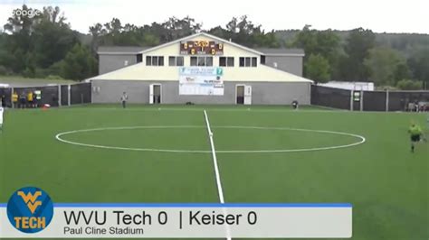 WVU Tech Men's Soccer vs. Keiser University - YouTube