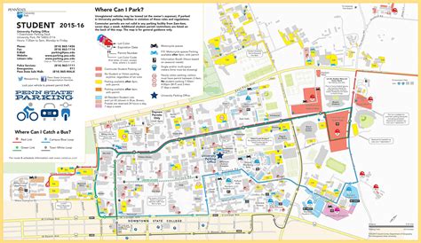 Detroit parking map - Map of Detroit parking (Michigan - USA)