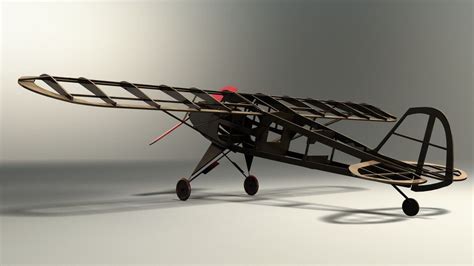 Plane skeleton | Wooden airplane, Balsa wood models, Radio controlled aircraft