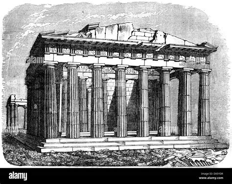 Parthenon drawing hi-res stock photography and images - Alamy