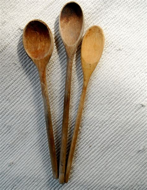 Set of Vintage Wooden Spoons | Etsy | Wooden spoons, Wooden, Vintage