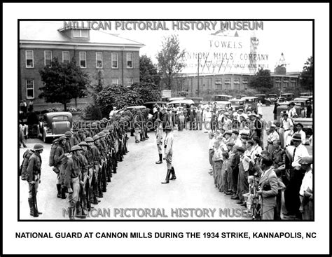 National Guard at Cannon Mills during The 1934 Textile Strike ...