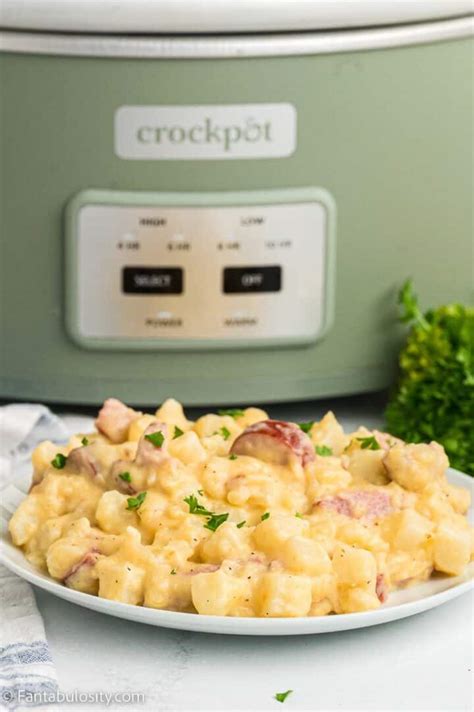 Sausage Casserole in the Slow Cooker - Fantabulosity