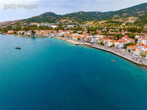 Aerial Photos of Foca village located in western Turkey, Izmir. Foca Castle 이미지 (1508433799 ...