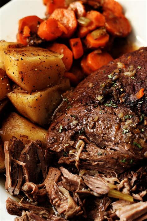 Amazing Crock Pot Roast with Potatoes and Carrots - My Recipe Treasures