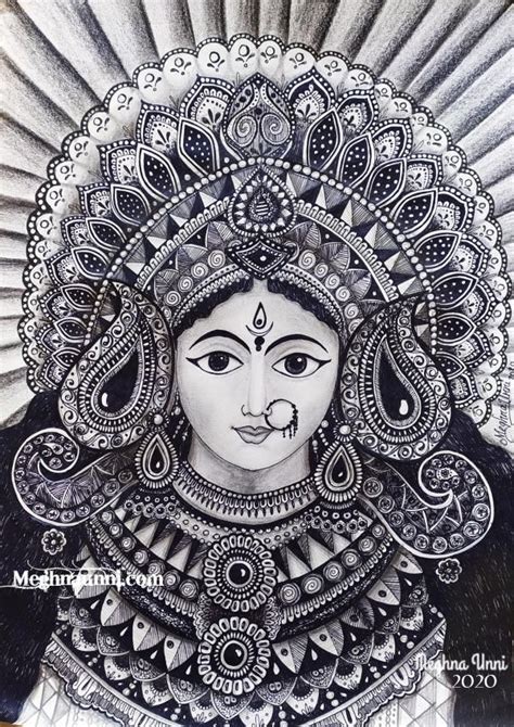 Aggregate 148+ durga puja pencil drawing latest - seven.edu.vn