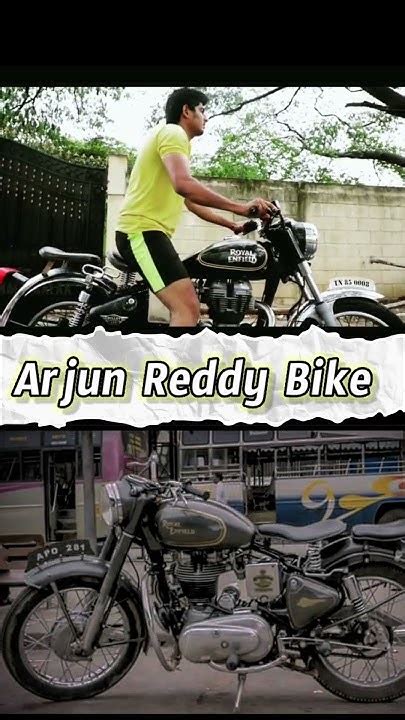 Arjun Reddy bike | Vijay Devarakonda Arjun Reddy movie bike | TFi Talkies | #shorts - YouTube