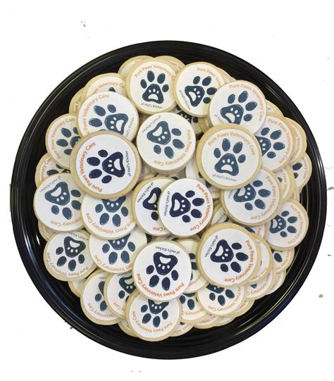 Custom Logo Cookies - Round – www.brookiescookiesnyc.com