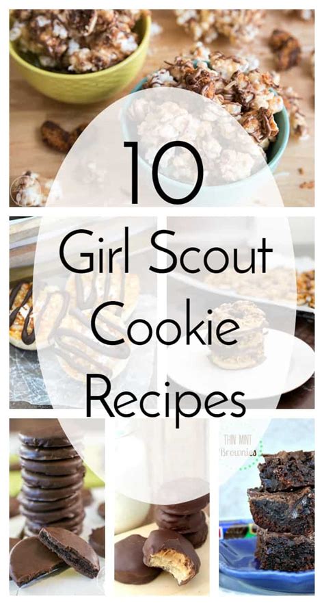 10 Girl Scout Cookies Recipes - Simple and Seasonal