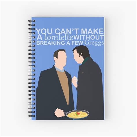 "tom and greg from succession poster" Spiral Notebook for Sale by ...