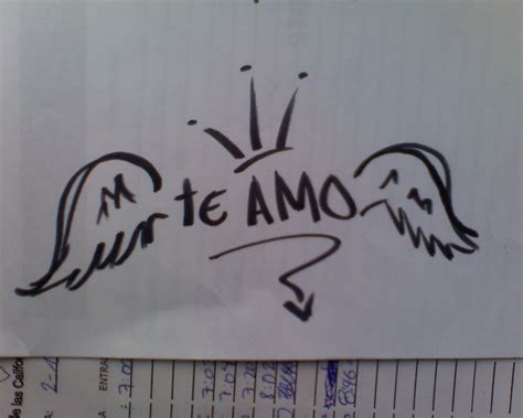 Graffiti Letters: te amo graffiti