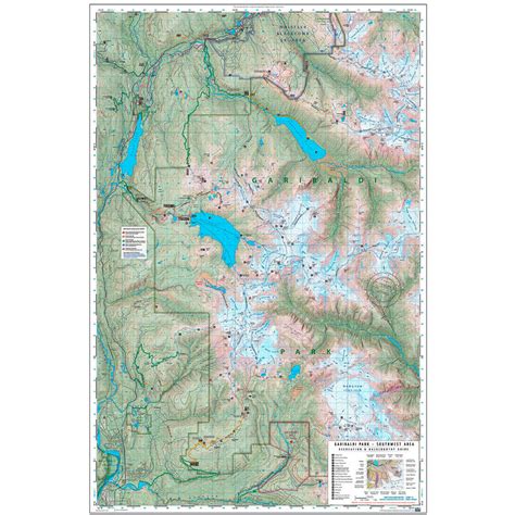 Clark Geomatics Garibaldi Provincial Park Map 5th Ed. | MEC