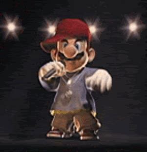 Rapper Mario GIF | Rapper Mario | Know Your Meme