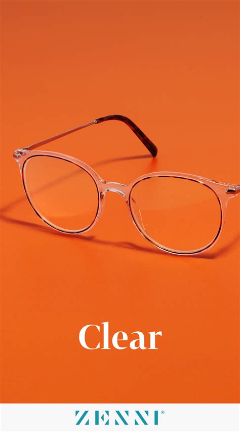 Clear Round Glasses #7818623 | Zenni Optical Eyeglasses | Clear ...