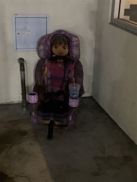 Dora car seat : r/mildlyinteresting