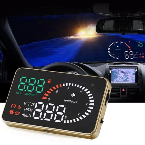 Aliexpress.com : Buy X6 3 inch Head Up Display Mini Car HUD Projector Speed Warning System OBDII ...