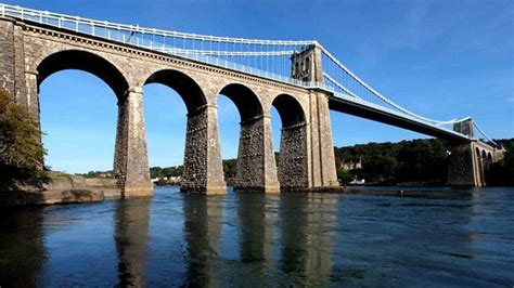 The Menai Suspension Bridge | Suspension bridge, Bridge, Places to see