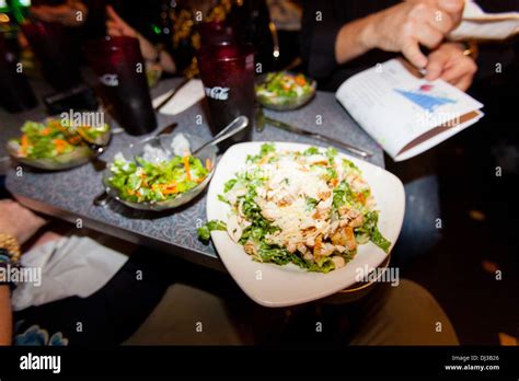 Chicken Caesar salad ,Ellen's Stardust Diner, Broadway, New York City ...