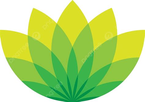 Green Lotus Icon For Wellness Beauty And Spa Flat Vector On White Vector, Taichi, Illustration ...