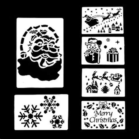 Printable Window Snow Spray Stencils - Printable Templates