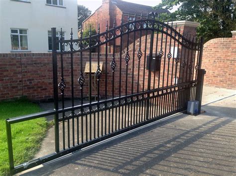 Wrought Iron Sliding Gate - Manufactured and Automated | Sliding gate ...